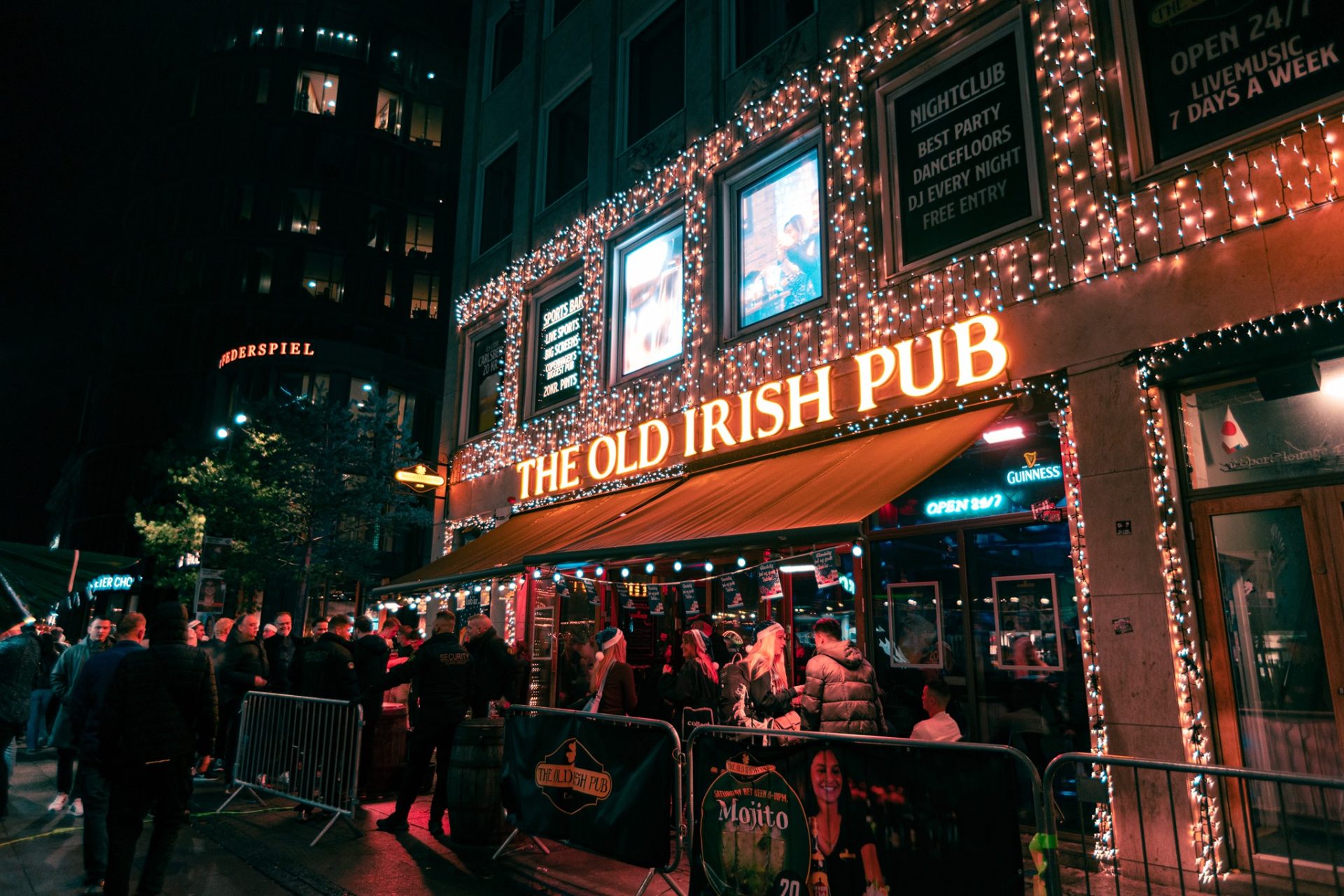 Old Irish Pub er en kæde med over 35 barer i Europa. 🍻